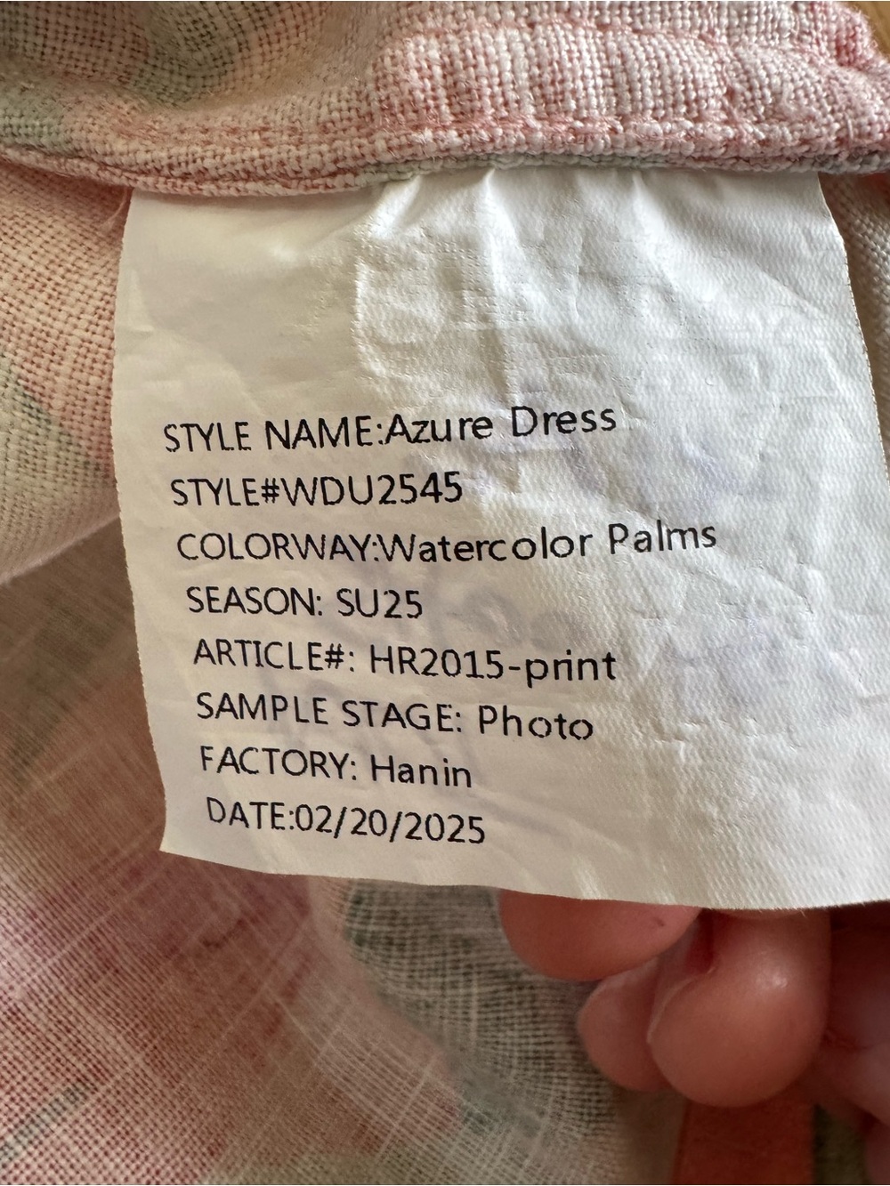 Faherty linen dress - Picture 4 of 4
